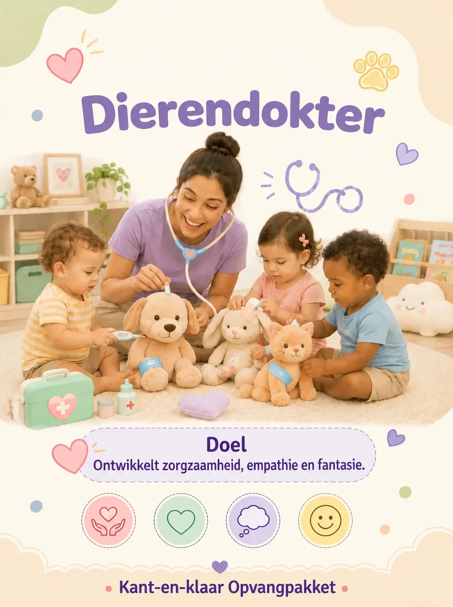 Voorbeeld activiteitenkaart uit Compleet Crèche Pakket nr. 9